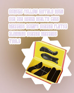 Buffalo horn gua sha tools