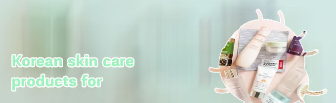 Korean skin care for combination skin
