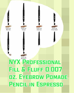 Nyx fill and fluff clear
