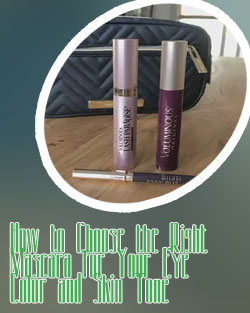 Plum mascara for blue eyes